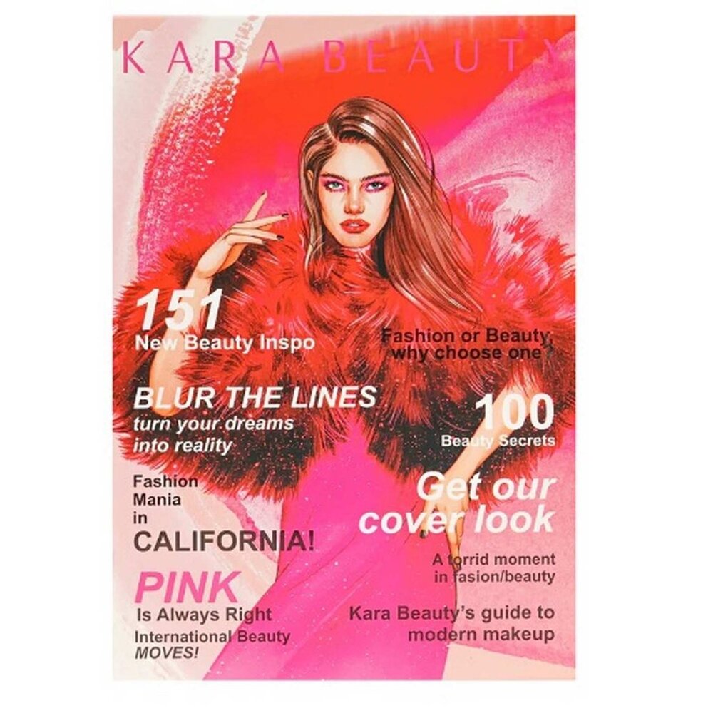 Kara Beauty BLUR THE LINES Creative Beauty Eye Palette (606)